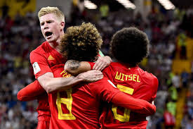 De Bruyne Fellaini Witsel Belgique football